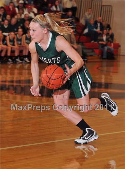 Thumbnail 2 in Delaware County Christian vs Tri-Valley (PIAA A Quarterfinals) photogallery.