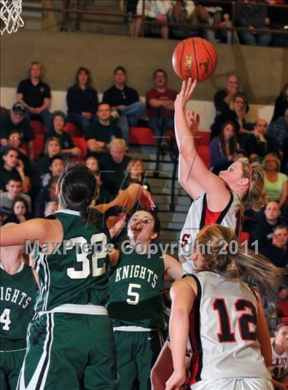 Thumbnail 2 in Delaware County Christian vs Tri-Valley (PIAA A Quarterfinals) photogallery.