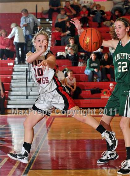 Thumbnail 2 in Delaware County Christian vs Tri-Valley (PIAA A Quarterfinals) photogallery.