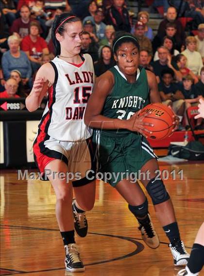 Thumbnail 3 in Delaware County Christian vs Tri-Valley (PIAA A Quarterfinals) photogallery.