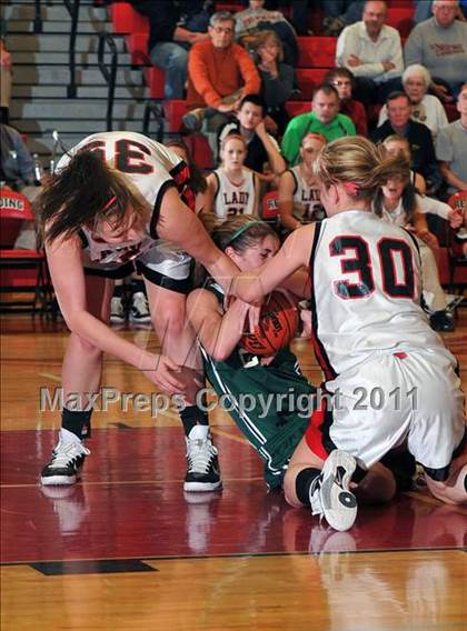 Thumbnail 1 in Delaware County Christian vs Tri-Valley (PIAA A Quarterfinals) photogallery.