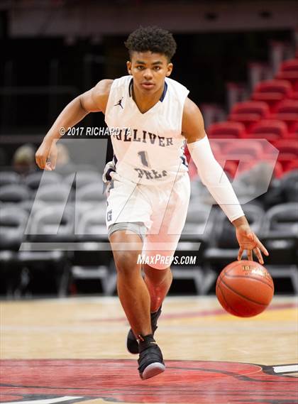 Thumbnail 3 in Gulliver Prep vs. University (HoopHall Miami Invitational) photogallery.