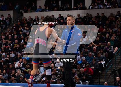 Thumbnail 2 in CIF State Boys Wrestling Championships (Finals) photogallery.
