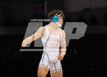 Thumbnail 3 in CIF State Boys Wrestling Championships (Finals) photogallery.