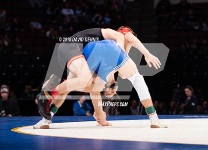 Thumbnail 2 in CIF State Boys Wrestling Championships (Finals) photogallery.