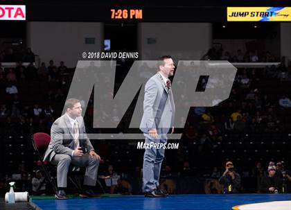Thumbnail 2 in CIF State Boys Wrestling Championships (Finals) photogallery.