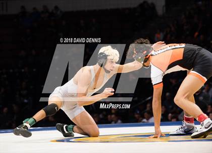 Thumbnail 3 in CIF State Boys Wrestling Championships (Finals) photogallery.