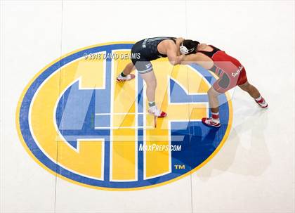 Thumbnail 1 in CIF State Boys Wrestling Championships (Finals) photogallery.