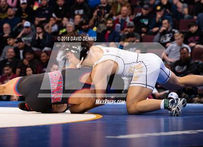 Thumbnail 3 in CIF State Boys Wrestling Championships (Finals) photogallery.