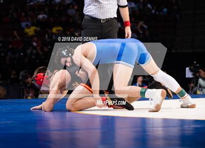 Thumbnail 1 in CIF State Boys Wrestling Championships (Finals) photogallery.