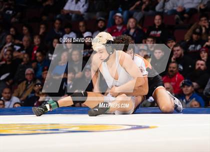 Thumbnail 3 in CIF State Boys Wrestling Championships (Finals) photogallery.