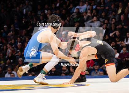 Thumbnail 1 in CIF State Boys Wrestling Championships (Finals) photogallery.