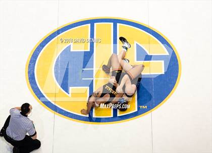 Thumbnail 2 in CIF State Boys Wrestling Championships (Finals) photogallery.