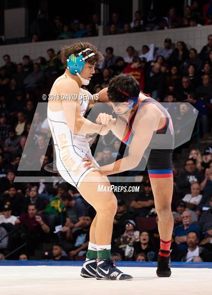 Thumbnail 3 in CIF State Boys Wrestling Championships (Finals) photogallery.