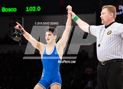 Thumbnail 3 in CIF State Boys Wrestling Championships (Finals) photogallery.