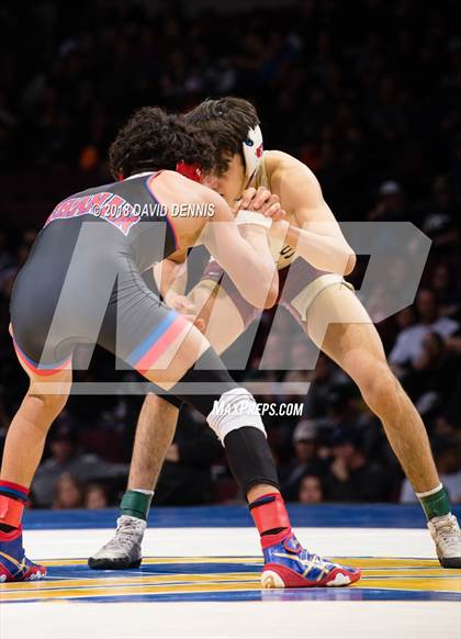 Thumbnail 1 in CIF State Boys Wrestling Championships (Finals) photogallery.