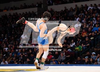 Thumbnail 2 in CIF State Boys Wrestling Championships (Finals) photogallery.