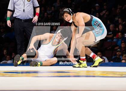 Thumbnail 2 in CIF State Boys Wrestling Championships (Finals) photogallery.