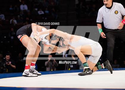 Thumbnail 3 in CIF State Boys Wrestling Championships (Finals) photogallery.