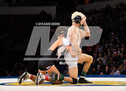 Thumbnail 2 in CIF State Boys Wrestling Championships (Finals) photogallery.