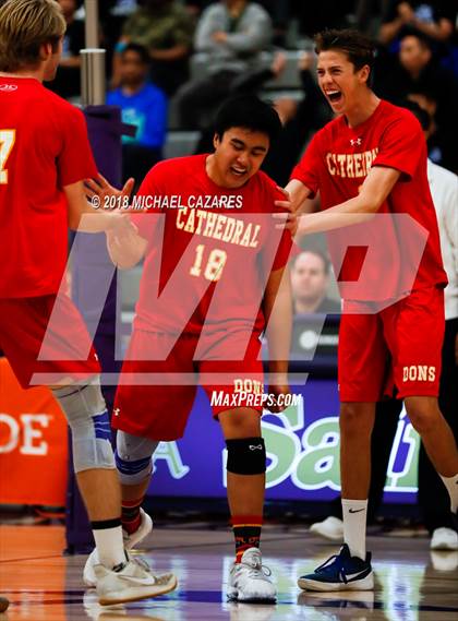 Thumbnail 2 in Cathedral Catholic vs. Eastlake (CIF SDS D1 Final) photogallery.