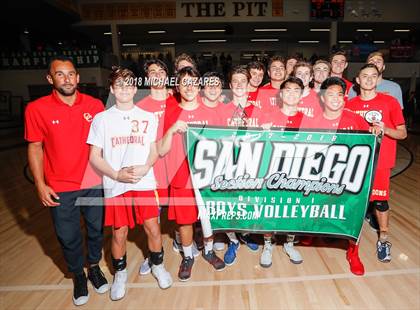 Thumbnail 2 in Cathedral Catholic vs. Eastlake (CIF SDS D1 Final) photogallery.