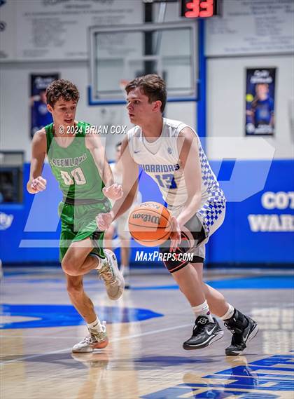 Thumbnail 1 in Greenland vs Cotter (2A-1 District Semifinal) photogallery.
