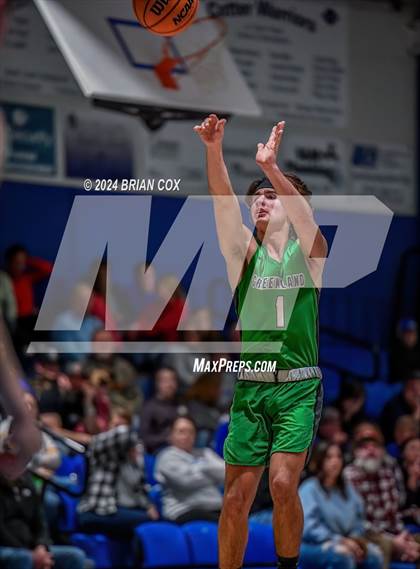 Thumbnail 1 in Greenland vs Cotter (2A-1 District Semifinal) photogallery.