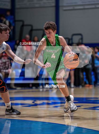 Thumbnail 1 in Greenland vs Cotter (2A-1 District Semifinal) photogallery.