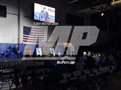 Thumbnail 1 in Klay Thompson Jersey Retirement Ceremony photogallery.