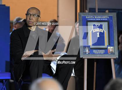 Thumbnail 2 in Klay Thompson Jersey Retirement Ceremony photogallery.