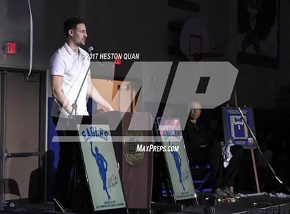 Thumbnail 1 in Klay Thompson Jersey Retirement Ceremony photogallery.