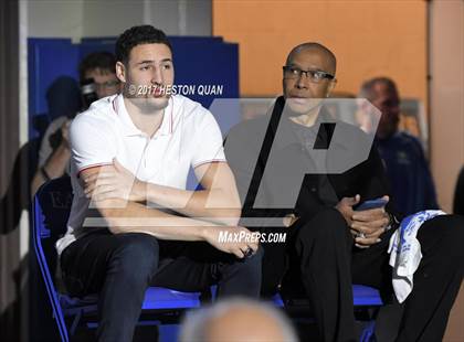 Thumbnail 2 in Klay Thompson Jersey Retirement Ceremony photogallery.