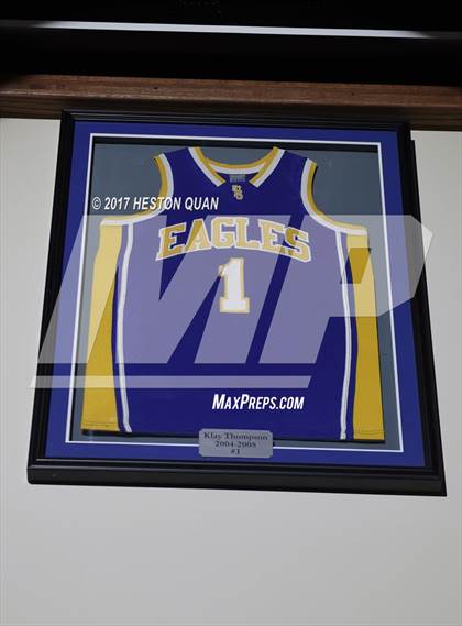 Thumbnail 3 in Klay Thompson Jersey Retirement Ceremony photogallery.