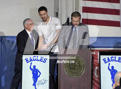 Thumbnail 3 in Klay Thompson Jersey Retirement Ceremony photogallery.