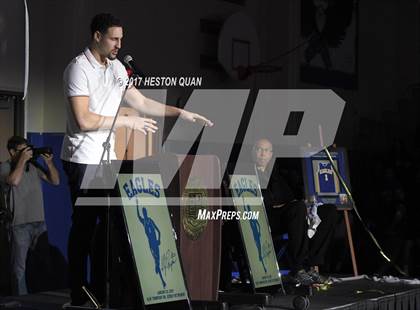Thumbnail 1 in Klay Thompson Jersey Retirement Ceremony photogallery.