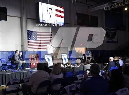 Thumbnail 3 in Klay Thompson Jersey Retirement Ceremony photogallery.