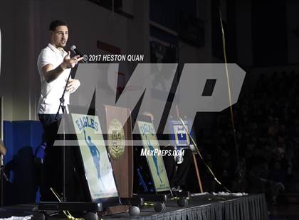 Thumbnail 1 in Klay Thompson Jersey Retirement Ceremony photogallery.