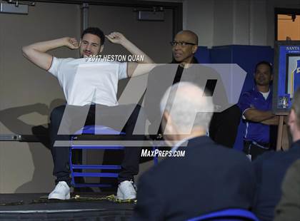 Thumbnail 1 in Klay Thompson Jersey Retirement Ceremony photogallery.