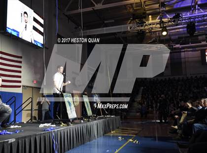 Thumbnail 1 in Klay Thompson Jersey Retirement Ceremony photogallery.