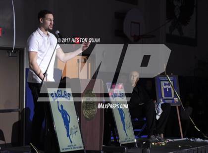Thumbnail 3 in Klay Thompson Jersey Retirement Ceremony photogallery.