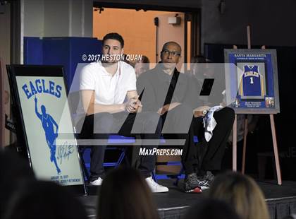 Thumbnail 3 in Klay Thompson Jersey Retirement Ceremony photogallery.
