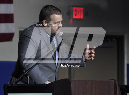 Thumbnail 2 in Klay Thompson Jersey Retirement Ceremony photogallery.