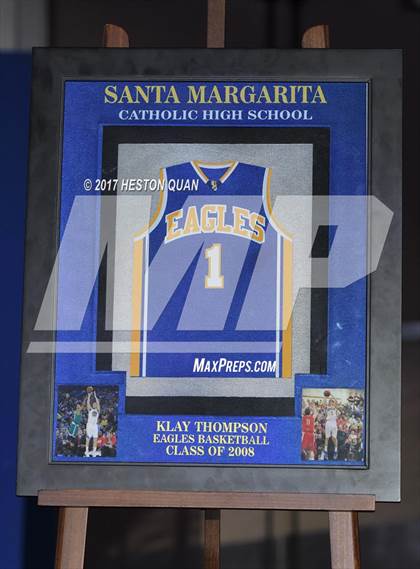 Thumbnail 3 in Klay Thompson Jersey Retirement Ceremony photogallery.