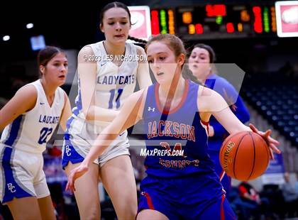 Thumbnail 1 in Jackson County vs Bell County (KHSAA Region 13 Quarterfinal) photogallery.