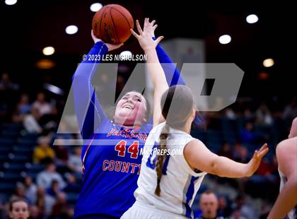 Thumbnail 3 in Jackson County vs Bell County (KHSAA Region 13 Quarterfinal) photogallery.