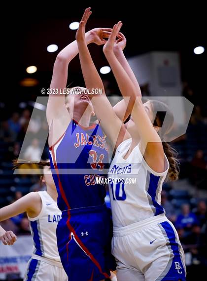 Thumbnail 2 in Jackson County vs Bell County (KHSAA Region 13 Quarterfinal) photogallery.
