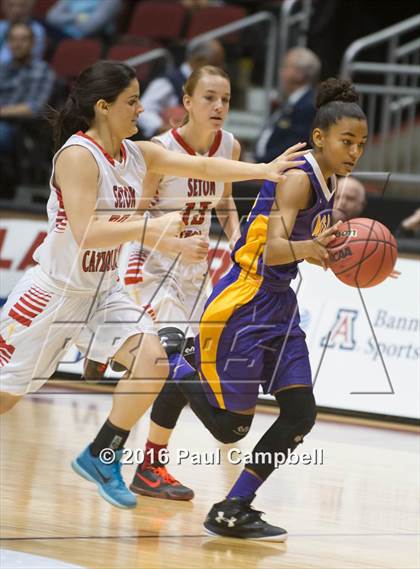 Thumbnail 3 in Mesa vs Seton Catholic (AIA D2 Semifinal) photogallery.