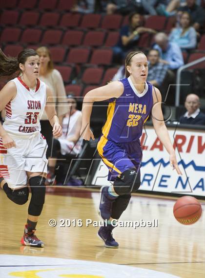 Thumbnail 3 in Mesa vs Seton Catholic (AIA D2 Semifinal) photogallery.