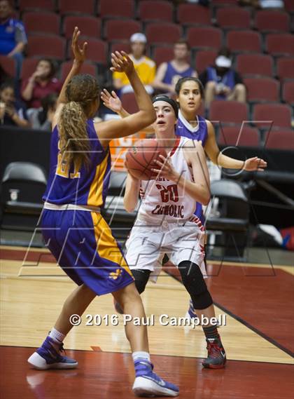 Thumbnail 3 in Mesa vs Seton Catholic (AIA D2 Semifinal) photogallery.